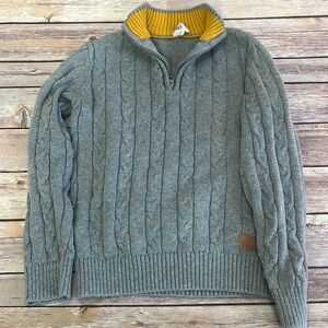 Kid Nation 1/4 Zip Sweater